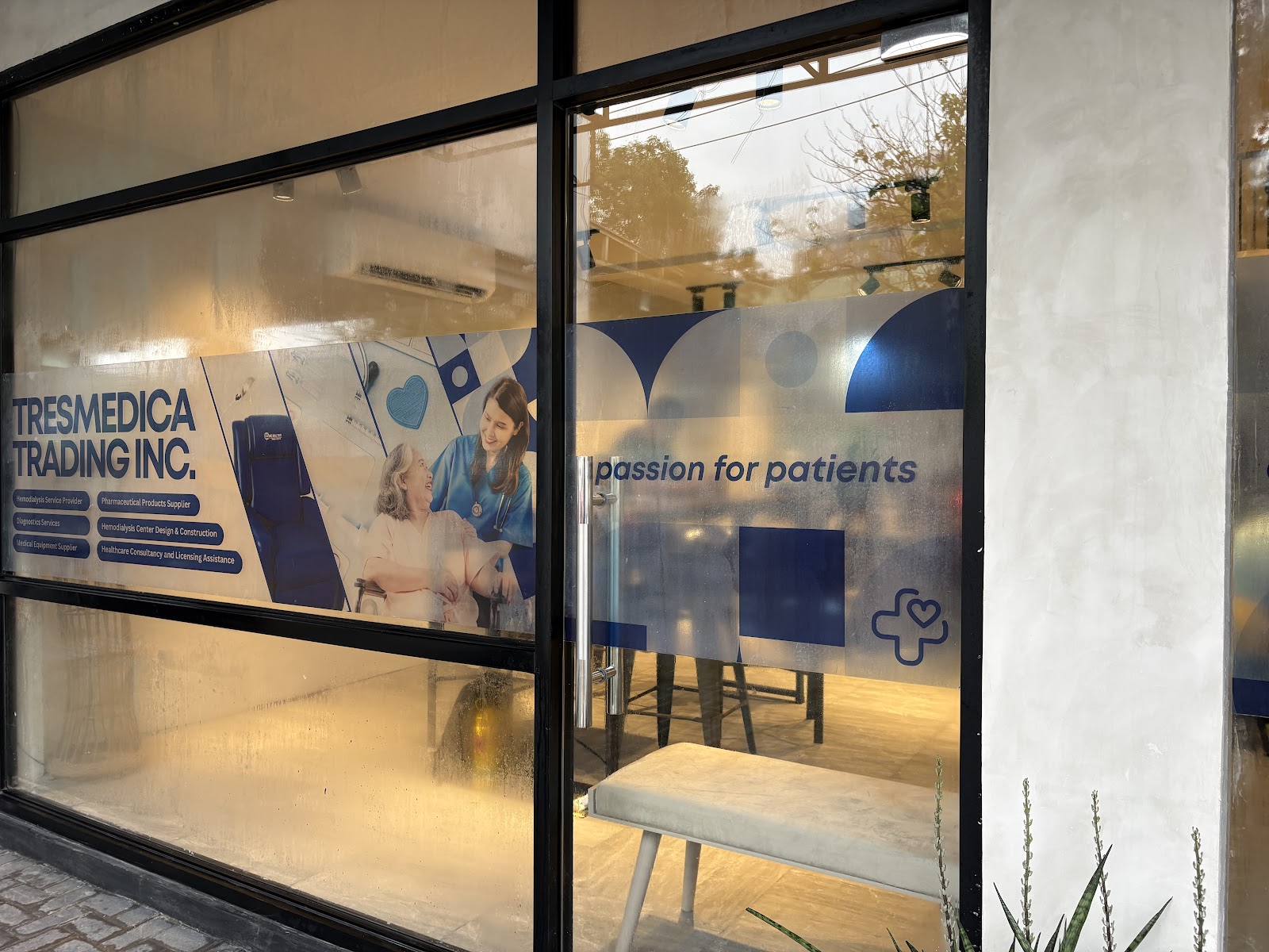 TresMedica Trading Inc. head office storefront in Taytay, Rizal