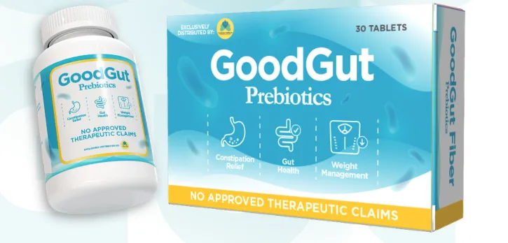 GoodGut Prebiotics - prebiotic supplement carried at TresRx Pharmacy